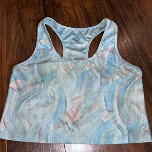 Cropped Compression Sport Top Tank BRA